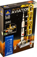 Photos - Construction Toy Kazi Saturn V 83012 