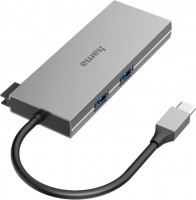 Card Reader / USB Hub Hama H-200110 