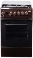 Photos - Cooker Greta 1470-GE-55A BR brown