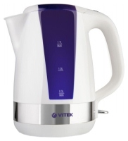 Photos - Electric Kettle Vitek VT-1165 2200 W 1.7 L  white