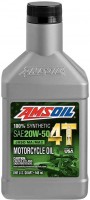 Photos - Engine Oil AMSoil 100% Synthetic 4T Performance Motorcycle Oil 20W-50 1L 1 L