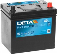 Photos - Car Battery Deta Start-Stop EFB (DL800)