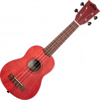 Photos - Acoustic Guitar Kala Adobe Red Watercolor Meranti Soprano 