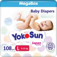 Photos - Nappies Yokosun Diapers L / 108 pcs 