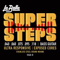 Photos - Strings La Bella Super Steps Standard 5-String 40-118 