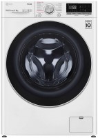 Photos - Washing Machine LG AI DD F4DV509S1E white