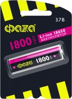 Photos - Battery FAZA 1x18650 1800 mAh 