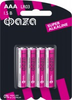 Photos - Battery FAZA Super Alkaline  4xAAA