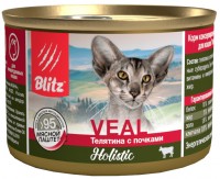 Photos - Cat Food Blitz Veal Canned 