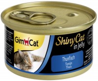 Photos - Cat Food GimCat ShinyCat Jelly Tuna 70 g 