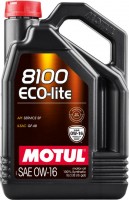 Engine Oil Motul 8100 Eco-Lite 0W-16 5 L