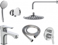 Photos - Bath Tap Set Ideal Standard Alpha BD003AA 