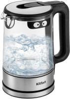 Photos - Electric Kettle KITFORT KT-6128 2200 W 1.7 L  stainless steel