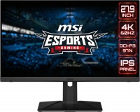 Photos - Monitor MSI Optix MAG281URV 27.9 "  black