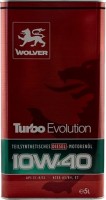 Photos - Engine Oil Wolver Turbo Evolution 10W-40 5 L