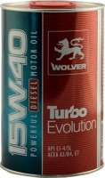 Photos - Engine Oil Wolver Turbo Evolution 15W-40 1 L