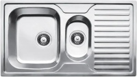 Photos - Kitchen Sink Fabiano Steel 88x50x1.5 880x500