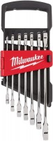 Tool Kit Milwaukee MAX BITE ratcheting metric combination spanner set 7 pc (4932464993) 