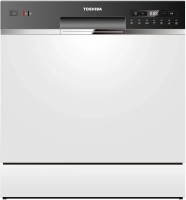 Photos - Dishwasher Toshiba DW-08T2EE-W white