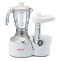 Photos - Food Processor Saturn ST-FP0068 white