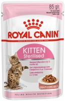 Photos - Cat Food Royal Canin  Kitten Sterilised Gravy Pouch