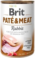 Dog Food Brit Pate&Meat Rabbit 1