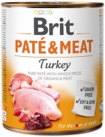 Dog Food Brit Pate&Meat Turkey 1 0.8 kg