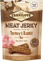 Dog Food Carnilove Meat Jerky Turkey/Rabbit Bar 100 g 