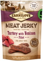 Dog Food Carnilove Meat Jerky Turkey/Venison Fillet 100 g 