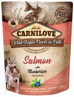Dog Food Carnilove Pouch Salmon/Blueberries 300 g 1