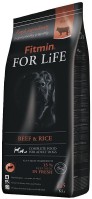 Photos - Dog Food Fitmin For Life Beef/Rice 