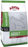 Dog Food ARION Original Adult Medium Lamb/Rice 12 kg