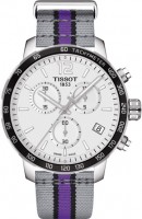 Photos - Wrist Watch TISSOT Quickster Chronograph NBA Sacramento Kings T095.417.17.037.35 