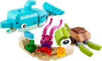 Photos - Construction Toy Lego Dolphin and Turtle 31128 