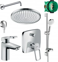 Photos - Bath Tap Set Hansgrohe Logis Loop 1122019 