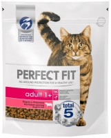 Photos - Cat Food Perfect Fit Adult 1+ Beef 0.7 kg 