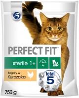 Photos - Cat Food Perfect Fit Adult Sterile Chicken  750 g