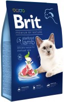 Photos - Cat Food Brit Premium Sterilized Lamb  8 kg