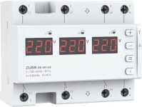 Photos - Voltage Monitoring Relay Zubr D6-40 red 