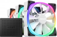 Photos - Computer Cooling NZXT Aer RGB 2 120 White Triple Starter Pack 