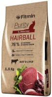 Cat Food Fitmin Purity Hairball  1.5 kg