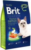 Photos - Cat Food Brit Premium Sterilized Salmon  1.5 kg