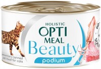 Photos - Cat Food Optimeal Beauty Harmony Podium Tuna in Gravy 0.07 kg 