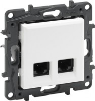 Photos - Socket Legrand Niloe Step 863164 white