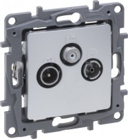 Photos - Socket Legrand Niloe Selection 762165 silver