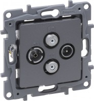 Photos - Socket Legrand Niloe Selection 762366 gray