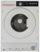 Photos - Integrated Washing Machine Sharp ES-NIB714BWC 