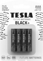 Photos - Battery Tesla Black+  4xAAA