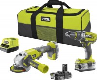 Power Tool Combo Kit Ryobi R18PDAG-242S 