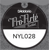 Strings DAddario Classical Rectified Nylon Single 028 
